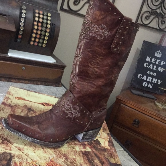 Brown Old Gringo Boots - Picture 3 of 3
